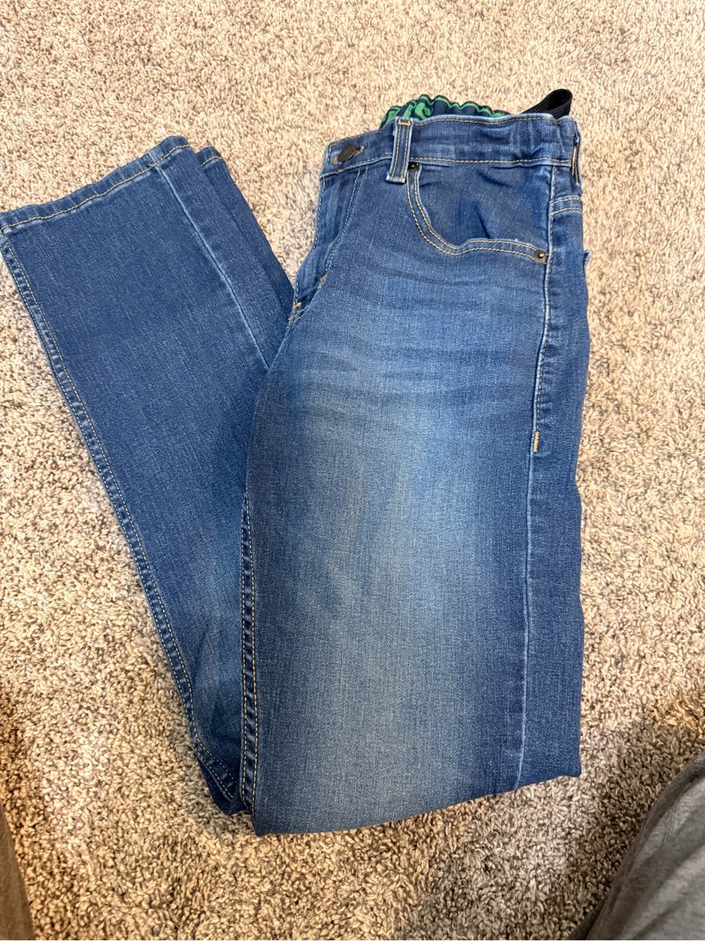 Levi's Kids Dark Blue Straight-Leg Jeans